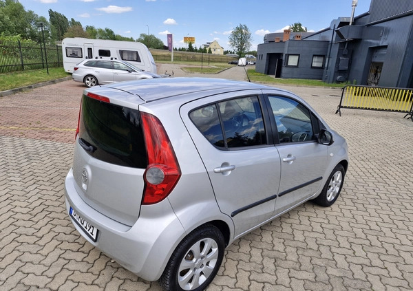Opel Agila cena 17600 przebieg: 55500, rok produkcji 2010 z Świdnica małe 407